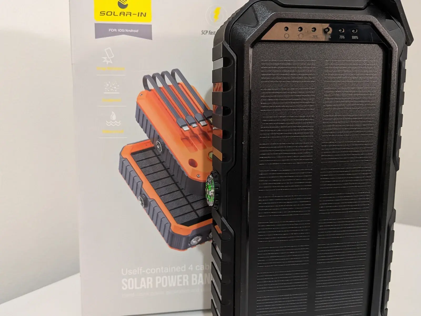 SideKick PowerBank standing beside its box